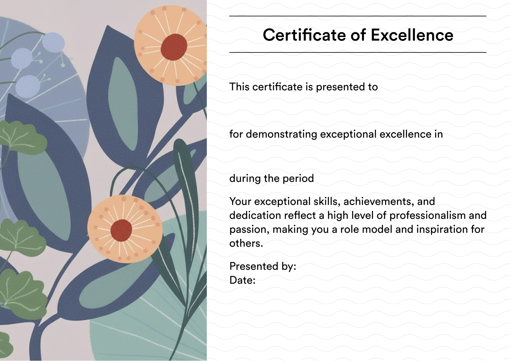 Botanical Excellence